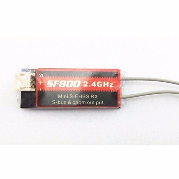 SF800 SB 8CH 2.4G Receiver Compatible with Futaba S-FHSS T4YF T6J T6K T10J T14SG T18MZ T18SZ 