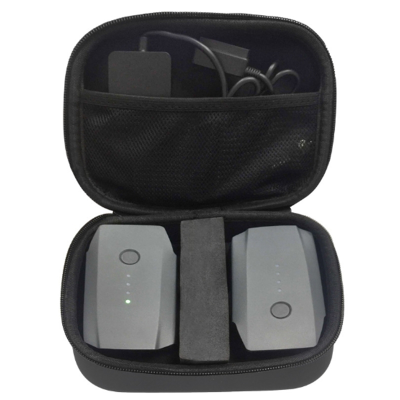 Battery Storage Bag Hardshell Anti-Shock Protector Travel Case For DJI Mavic Pro Double Batteries