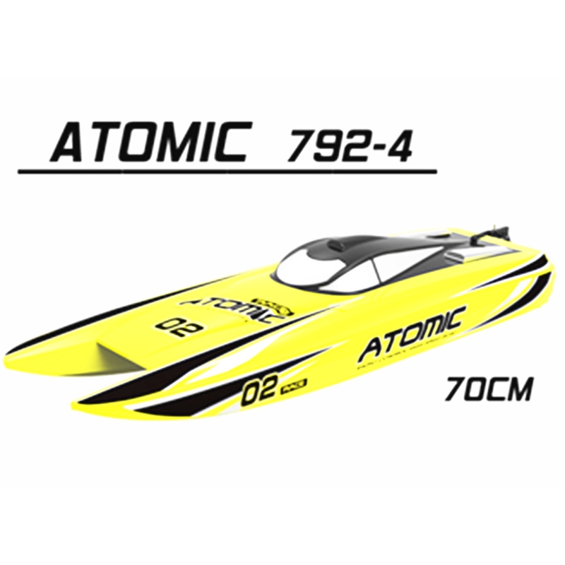Volantex ATOMIC V792-4 RC Boat Parts Hull Cover Painted With Bolt (Without Decals) V792402