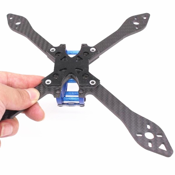PUDA O210 210mm 4mm Arm 3K Carbon Fiber X Type Racing Frame Kit for RC Drone