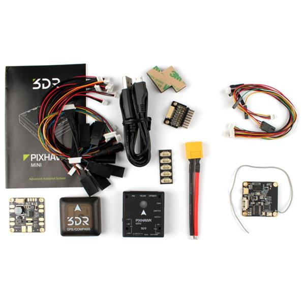 HolyBro 3DR Pixhawk Mini Flight Controller & M8N GPS & OSD-Telemetry Module & PDB Board for RC Drone