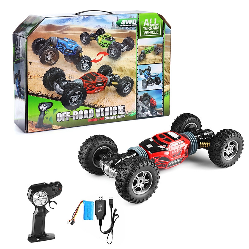 1/8 1823-5 2.4G 4WD Deformation RC Racing Car Doble-Roll Climbing Stunts Off-Road Vehicle Toys