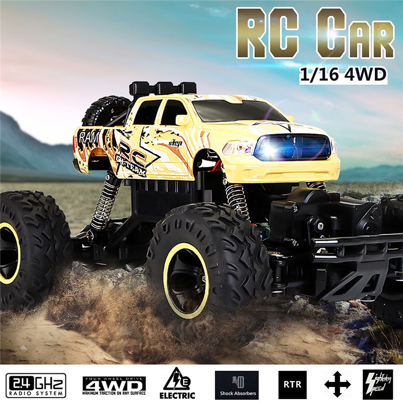 SHUANGFENG 8248 1/16 2.4G 4WD High Speed Racing RC Car Rock Crawler RTR Toys