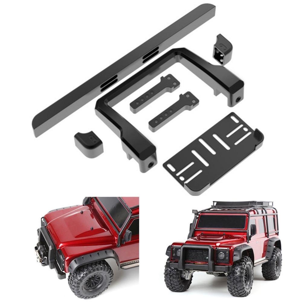Metal Front Bumper Protector T4 Defender For 1/10 Traxxas TRX-4