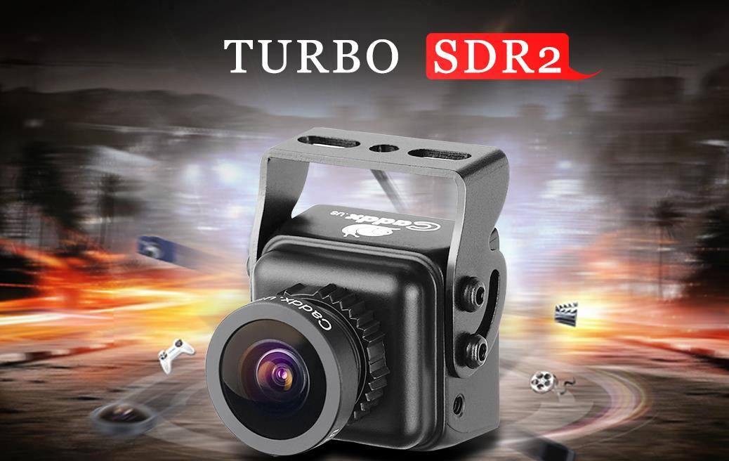 Caddx Turbo SDR2 1/2.8 2.0mm 1200TVL Low latency WDR 16:9/4:3 Switchable FPV Camera for RC Drone