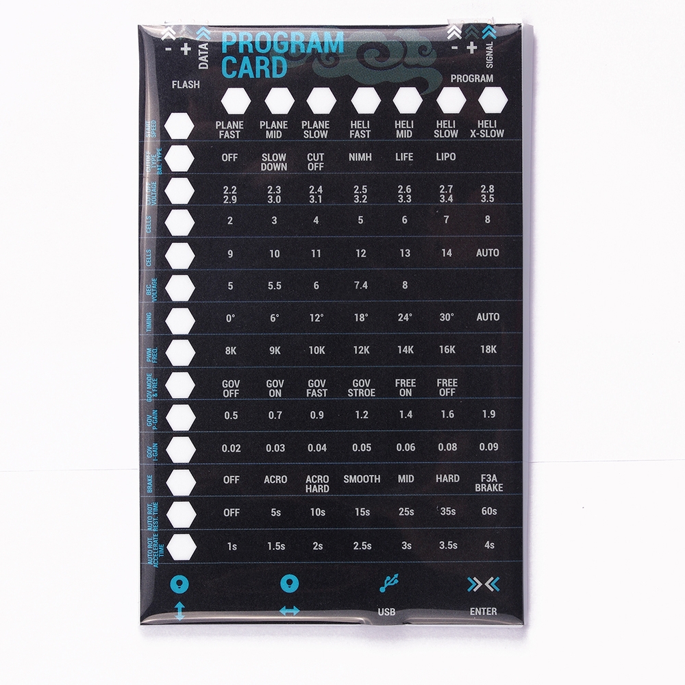 V-Good ARM PROGRAM CARD With LED For IONX Brushless ESC
