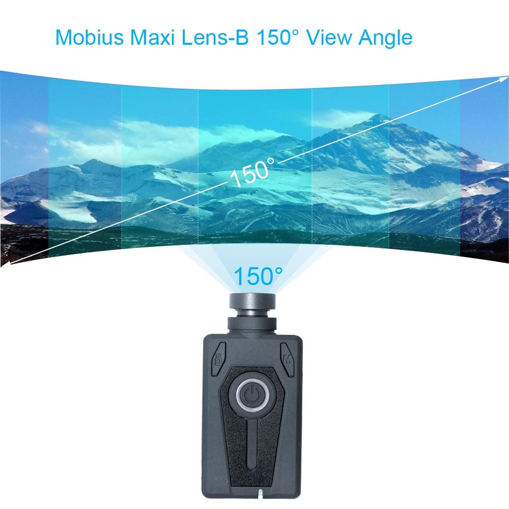 Mobius Maxi 2.7K 135°/150° FOV ActionCam Action Sport Camera Driving Recorder G-sensor DashCam FPV