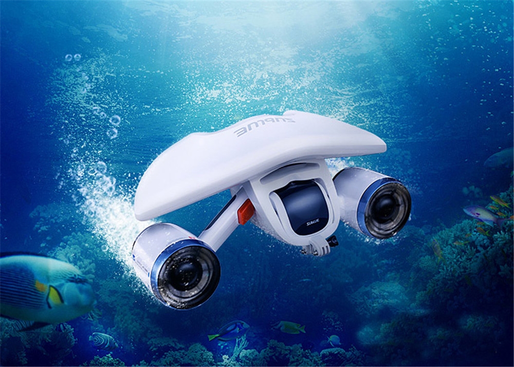 Underwater Sea Scooter For Diving Swim With Floater Attachment SUBLUE Whiteshark Mix 0 RC Submarine