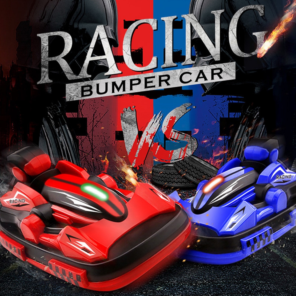 2PCS Bumper RC Car 2.4G 4CH Racing Game Boys Toy Remote Control electric Radio Vehicles