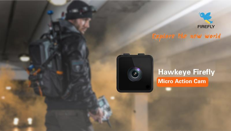 Hawkeye Firefly Micro Cam Lite 1080P DVR Mini Action FPV Camera Without Battery 10g for RC Drone