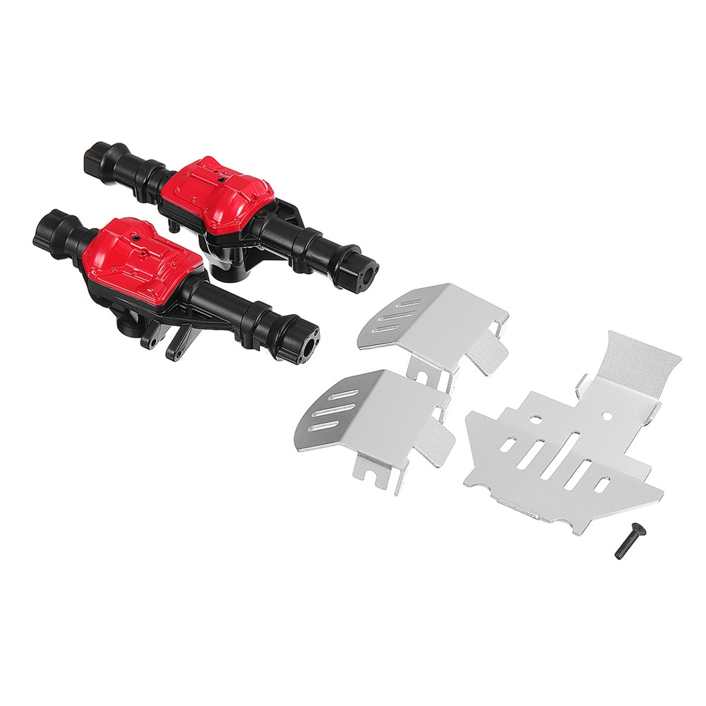 Full Metal Axle Housing Set Parts for 1/10 Traxxas TRX-4 RC Crawler # TRX4-S02 Car
