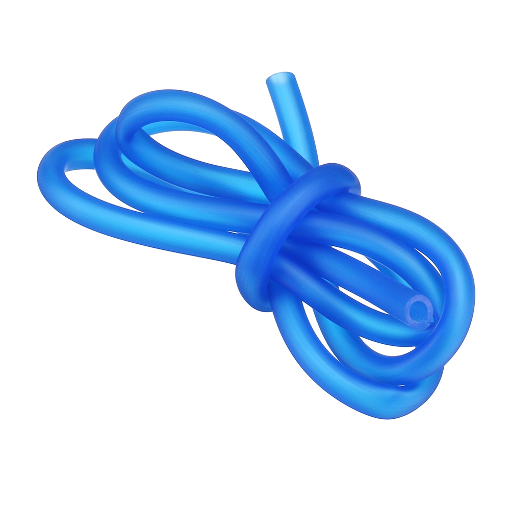 1m Blue Silicone Oil Tank Tube D8mm×Φ5mm×L1m 5pcs for RC Airplane