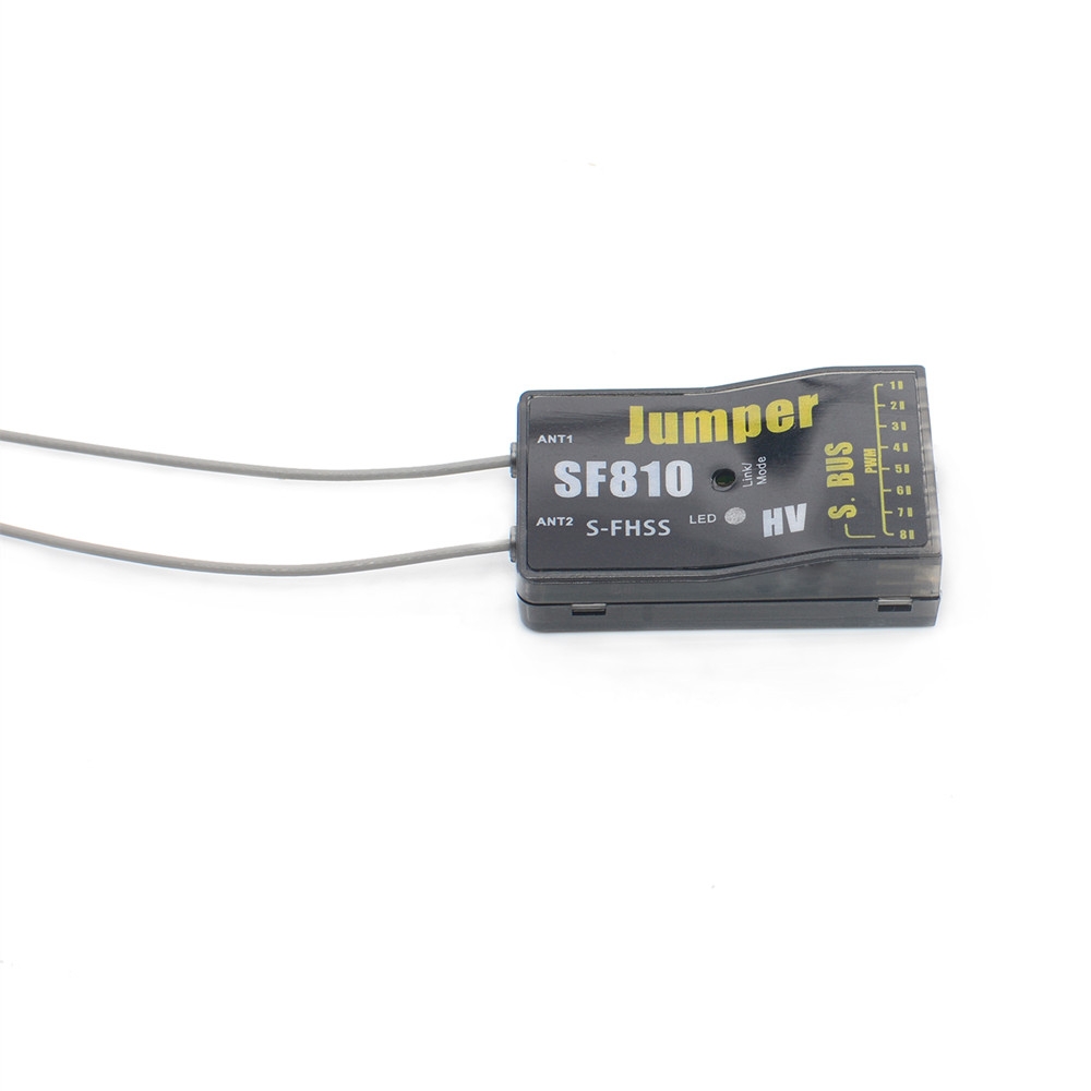 Jumper SF810 8CH Full Range S-FHSS Receiver SBUS PWM Output for T8SG Futaba T14SG Radio Transmitter