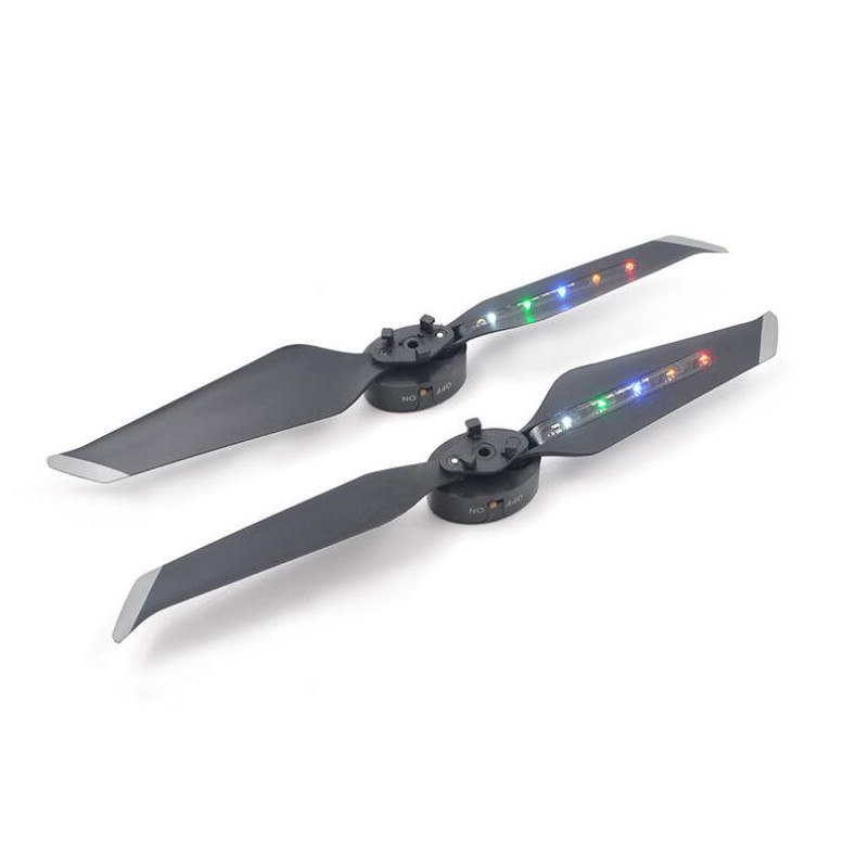 2PCS 8743 LED Flash Low Noise Quick-Release Propeller Props Blades For DJI Mavic 2 PRO/ZOOM Drone
