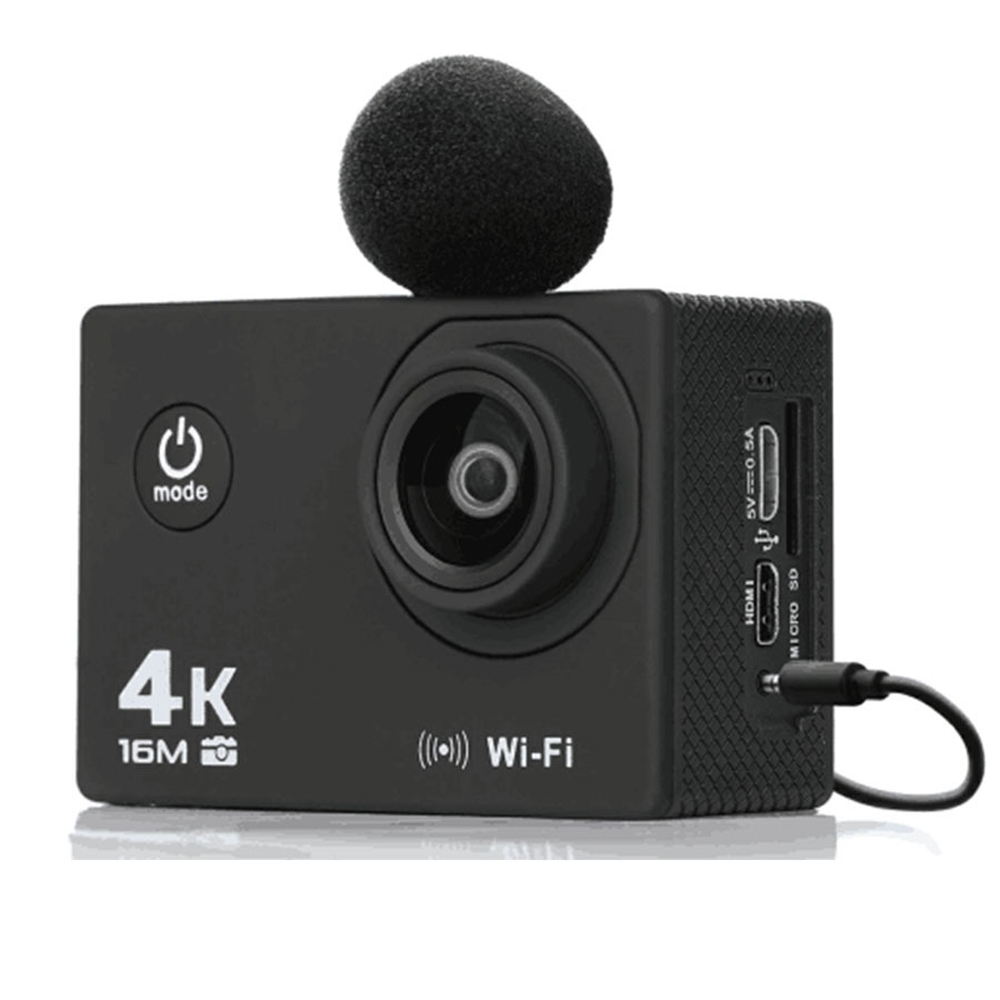 AT-Q30RM Wifi 4K 2.0 Inch 1080P HD Waterproof Action Sport Camera With Mic for FPV RC Drone