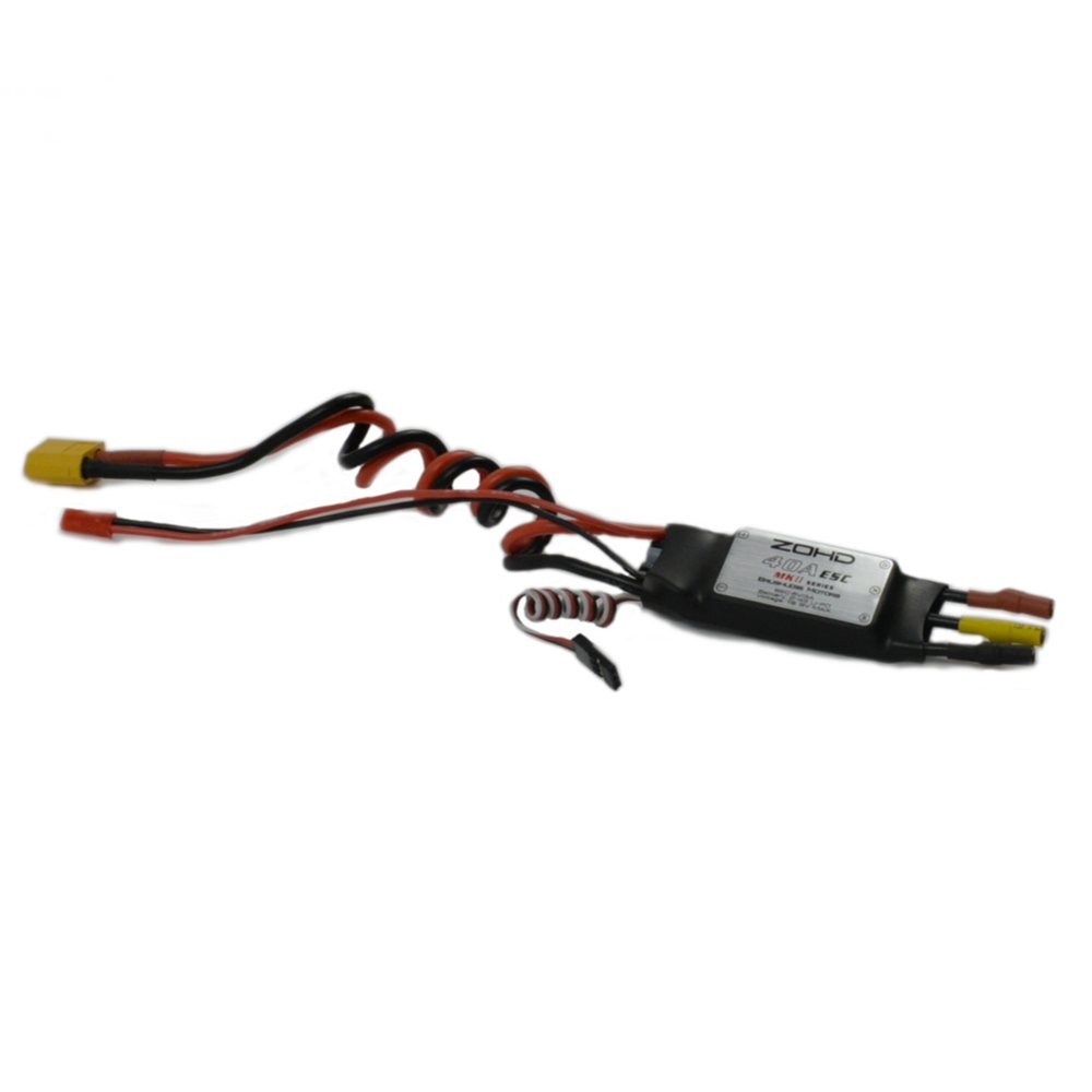 ZOHD MKII 40A Brushless ESC With 5V 3A BEC Spare Part For ZOHD Talon GT Rebel 1000mm V-Tail FPV RC Airplane