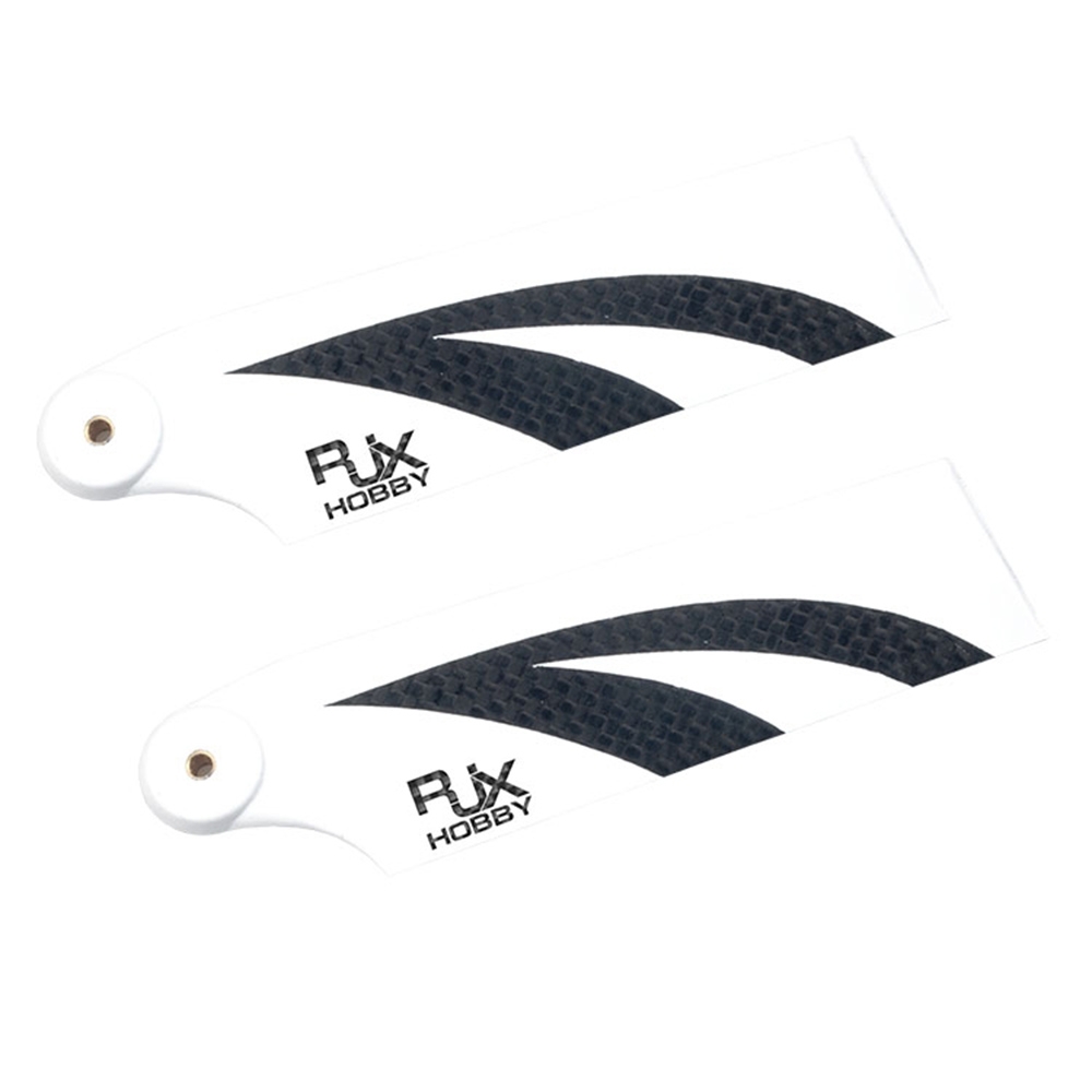 RJX 95mm Carbon Fiber Tail Blade For 600 Class RC Helicopter
