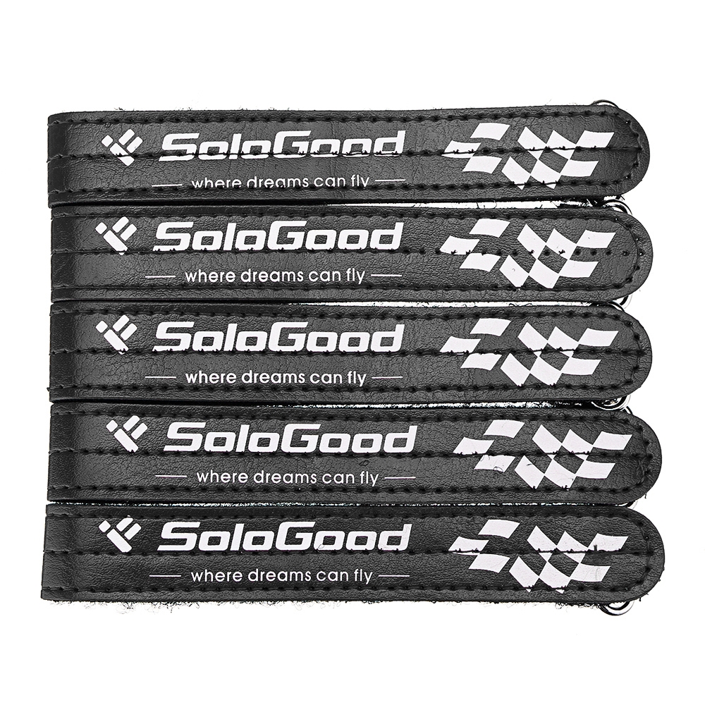 5Pcs SoloGood 20X250mm Metal Buckle Battery Strap for Lipo Battery