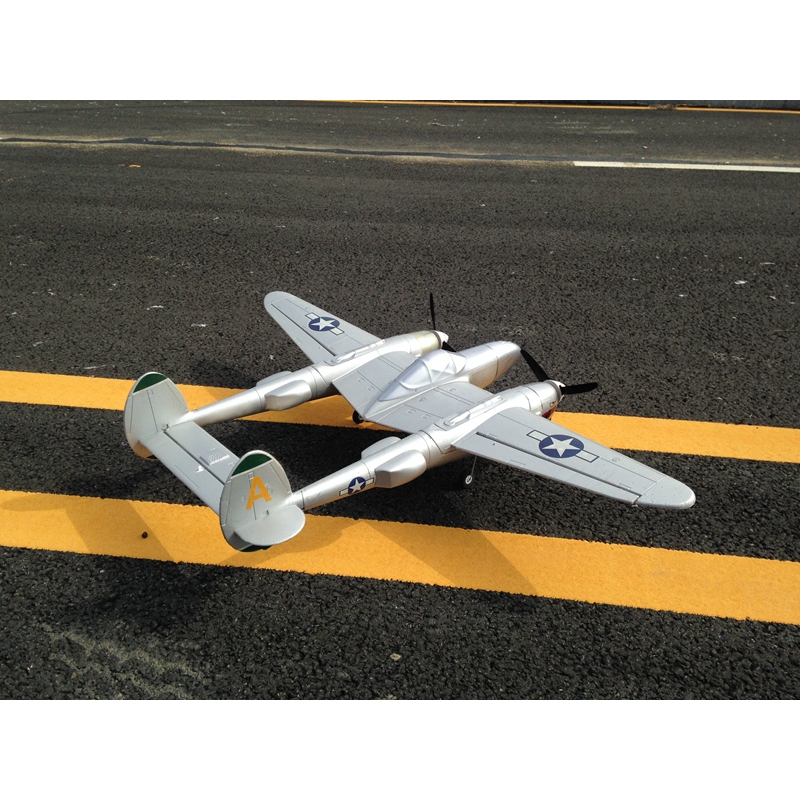 MD P38 1200mm Wingspan EPO RC Airplane Lockheed P-38 Lighting Zoom Aircraft KIT Only Fixed Wing