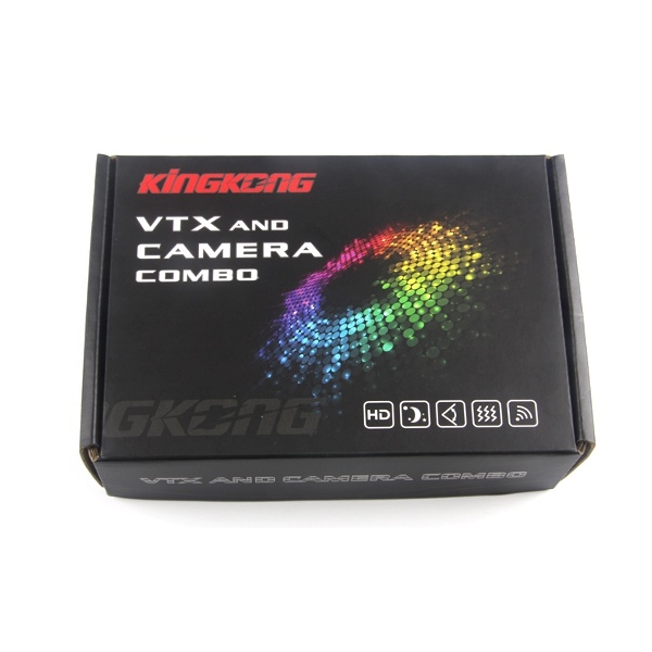 Kingkong 800TVL CMOS 115 Degree Camera 200mW 40CH 5.8G Transmitter FPV System