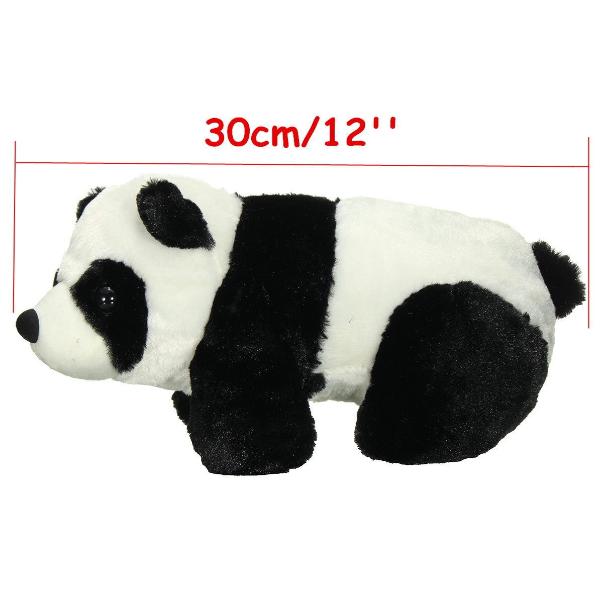 30cm 12'' Soft Plush Stuffed Panda PP Cotton Climbing Chinese Panda Doll Toy Gift