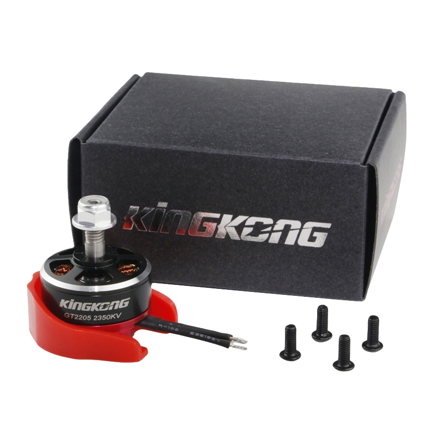 Kingkong 2205 GT2205 2350KV 2-4S Brushless Motor With Motor Protector For X210 220 250 280 Frame Kit