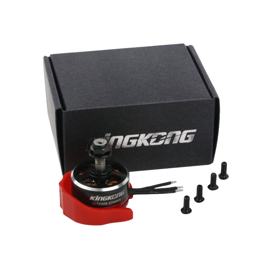 Kingkong 2205 GT2205 2700KV 2-4S Brushless Motor With Motor Protector For X210 220 250 280 Frame Kit