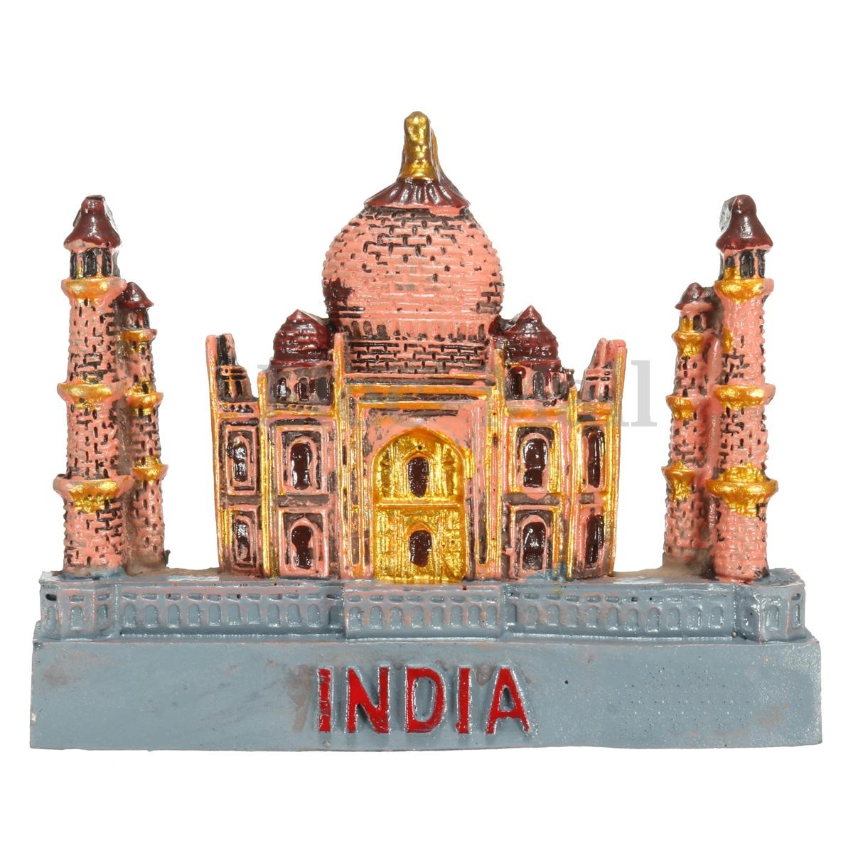 3D Resin Fridge Magnet India Taj Mahal Tourist  Souvenir Gift Decoration