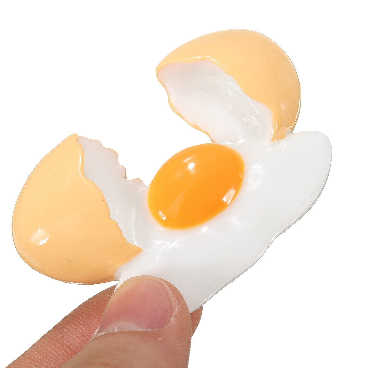 5.9 x 3.7CM Kitchen Food 3D Tourist Souvenir Rerin Fridge Magnet Egg