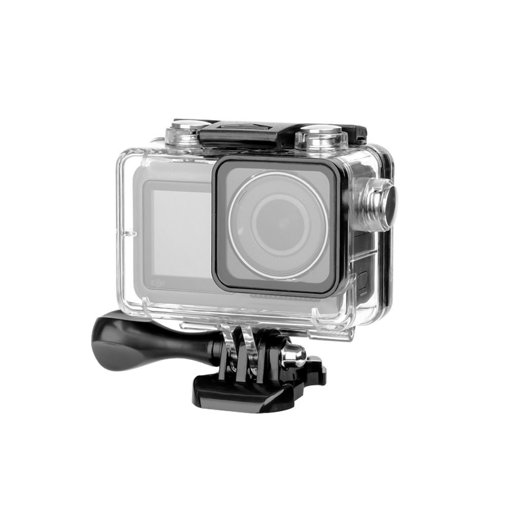 Waterproof Case Tempered Glass Transparent Protective Housing 61m Depth Underwater Photography Diving Shell Anti-fog for DJI OSMO Action Camera Outdoor