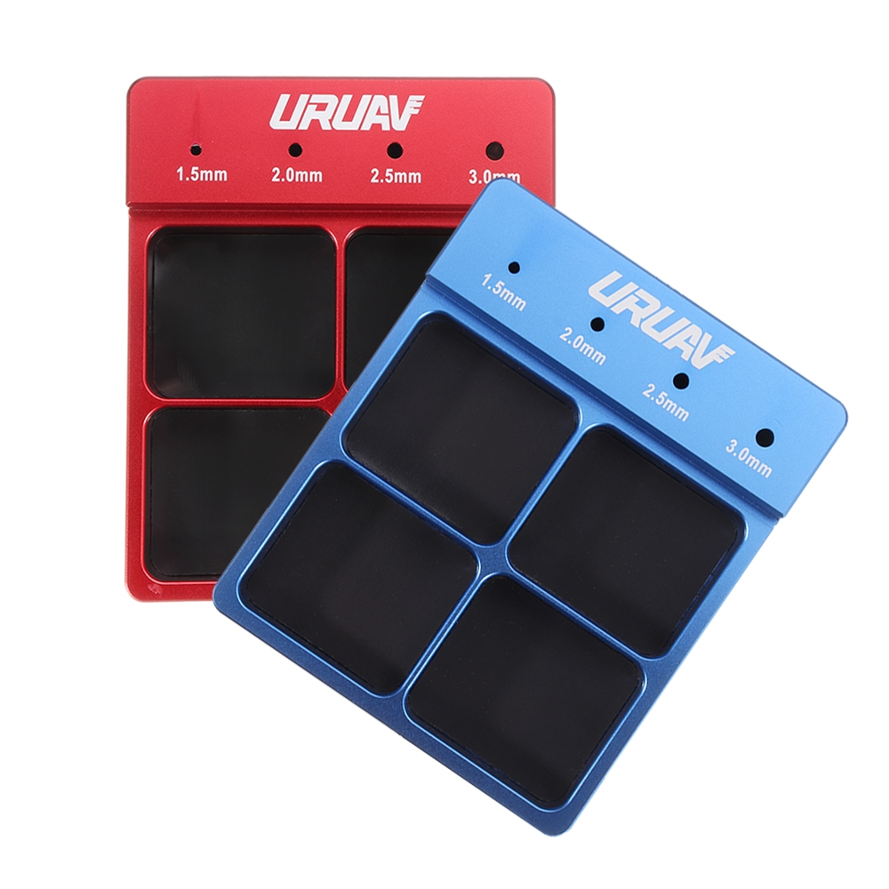 URUAV URT7 1.5/2.0/2.5/3.0mm Screwdriver Holder Screw Box For RC Models