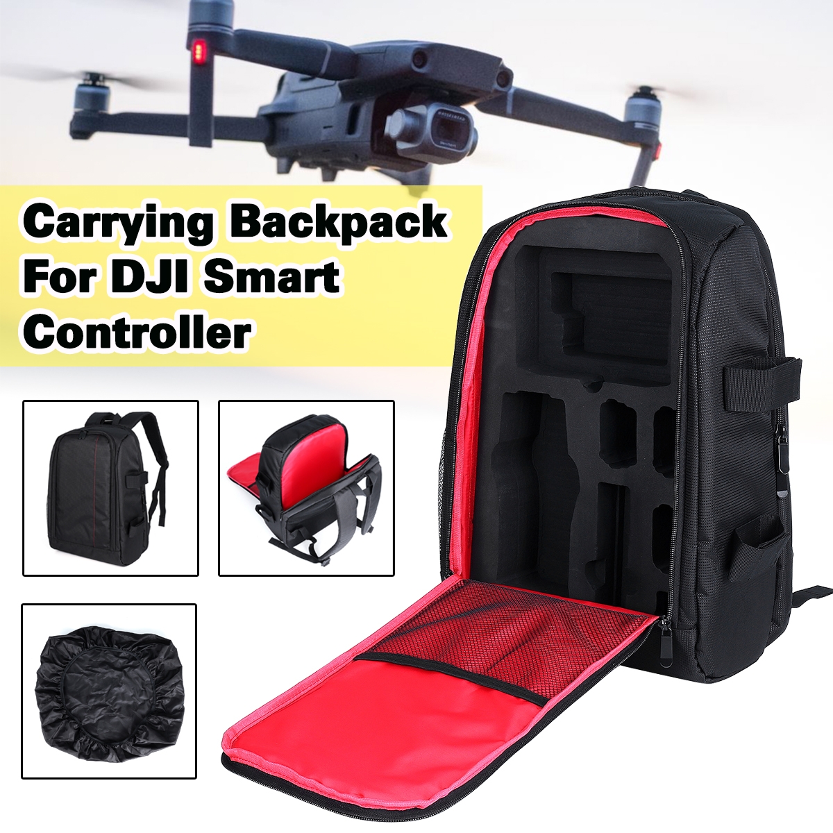 Portable Storage Backpack with Waterproof Bag For DJI Mavic 2