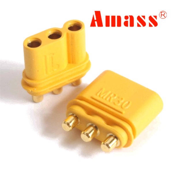 10 Pairs Amass MR30PB Connector Plug Female & Male 