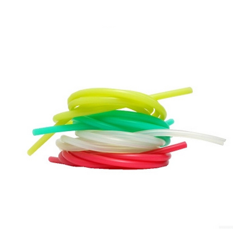 1M Colored Petrol Soft Tube Dia.2mm x 5mm Feed Pipe Oil Pipeline RC Accessories for Oil Can Oiler Fuel Tank RC Airplane Aircraft