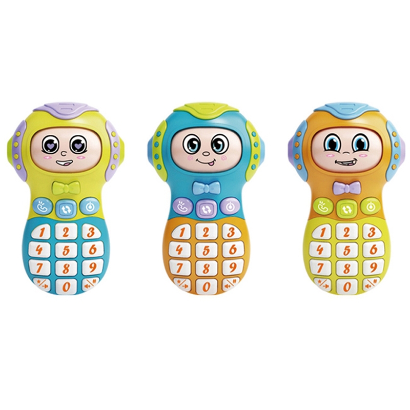 Face-Changing Phone Toy With Sound Effect Children's Early Educational Puzzle Musical Toys