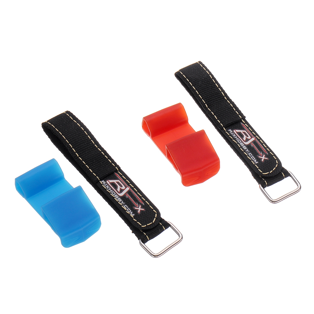 RJXHOBBY RJX2911 20X220mm Battery Strap with TPU Landing Gear for 2S-4S Battery