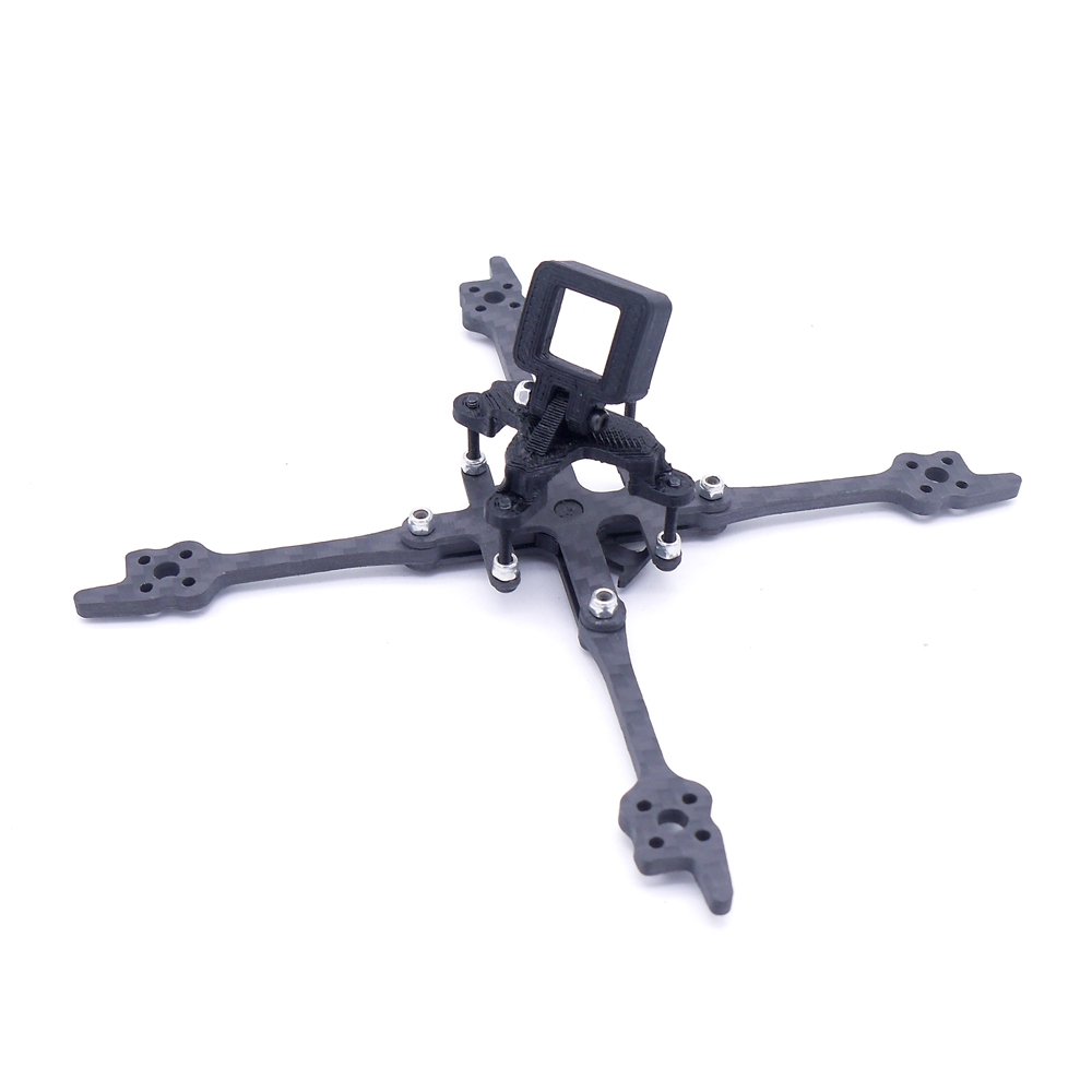 Fonster Kpro125 125mm Toothpick 2.5/3 Inch 3mm Arm FPV Racing Frame Kit Adjustable Camera
