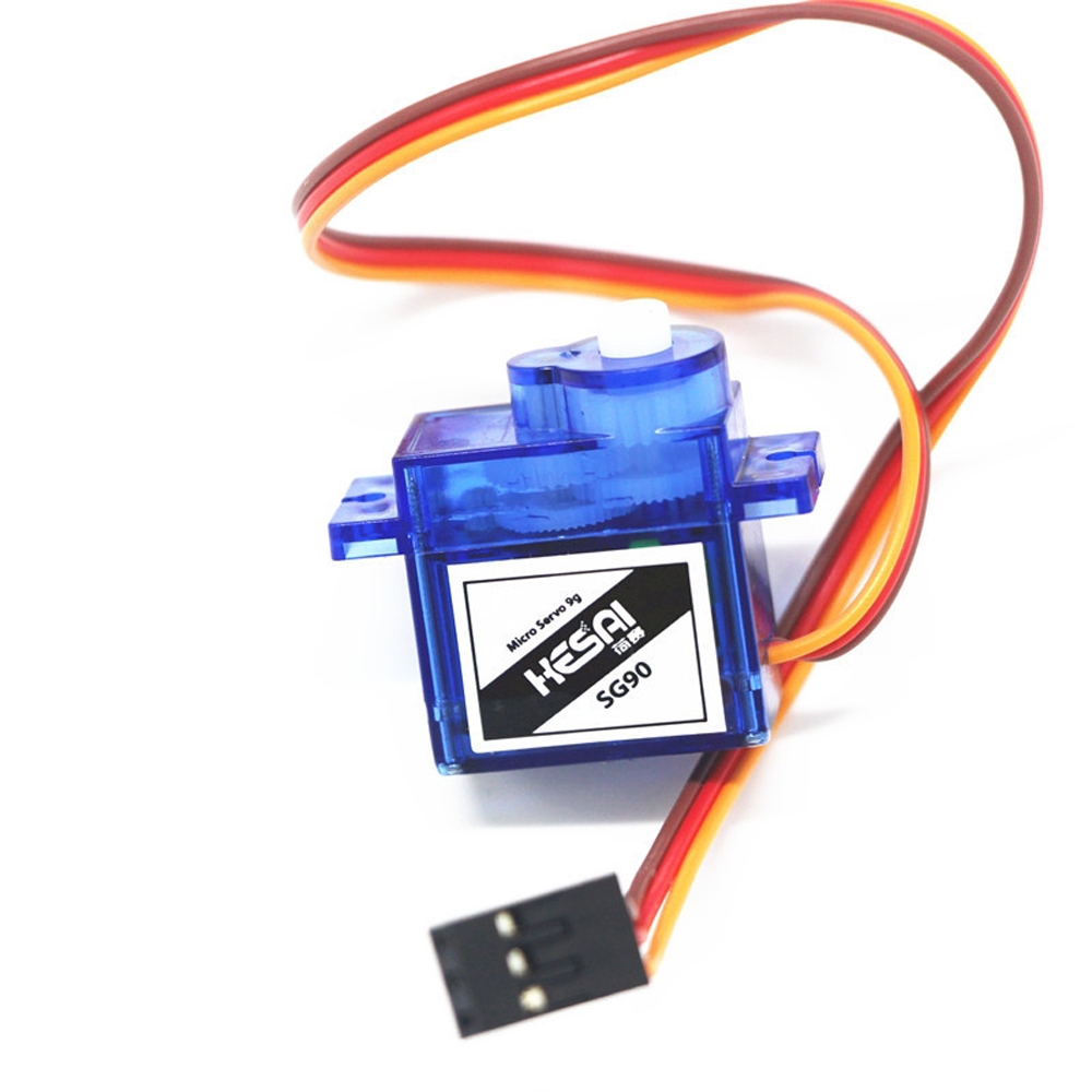 Hesai SG90 9g Micro Analog Servo Plastic Gear High Output 1.5kg 25cm for RC Airplane Robots 250 450 Helicopter Car Boat DIY 6pcs