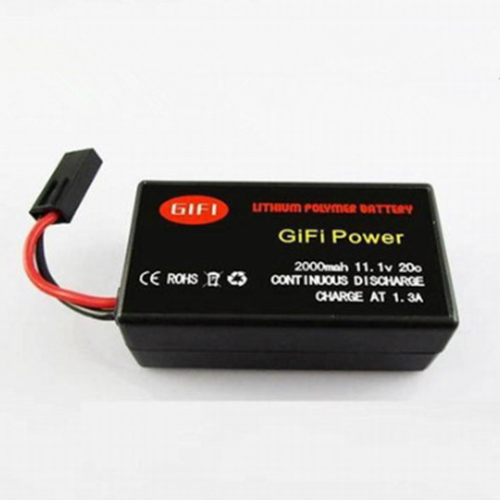 GiFi 11.1V 2000mAh 20C Lipo Battery High Capacity for Parrot AR Drone
