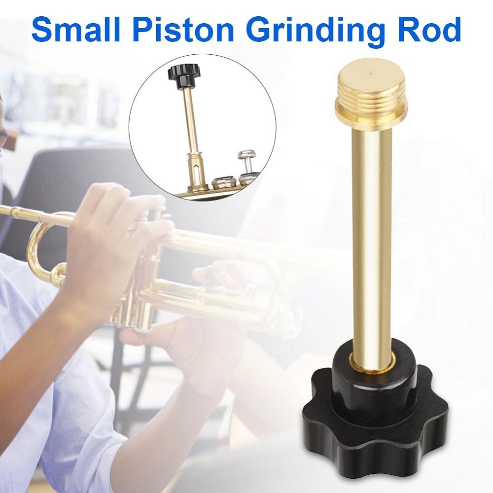 W7 Brass Small Piston Grinding Rod Wind Instrument Repair Tool