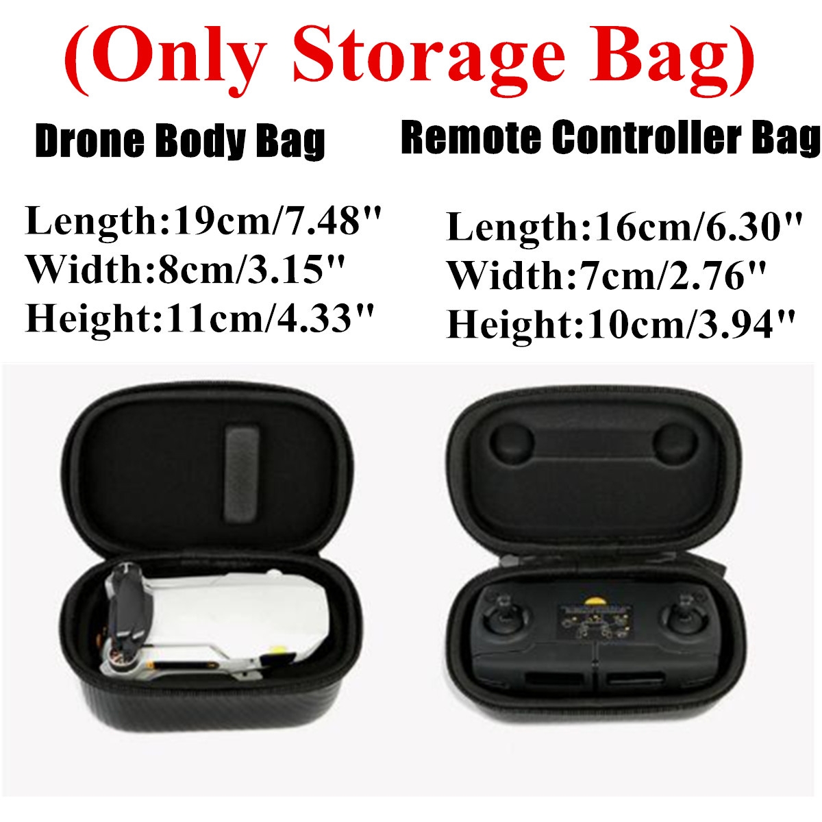Carrying Case Storage Box Bag For DJI Mavic Mini Drone Remote Controller