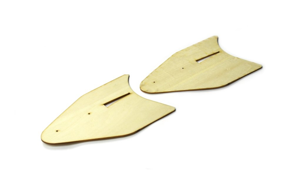 Sonicmodell AR Wing 900mm FPV Flywing RC Airplane Spare Part Wood Wingtip Kit