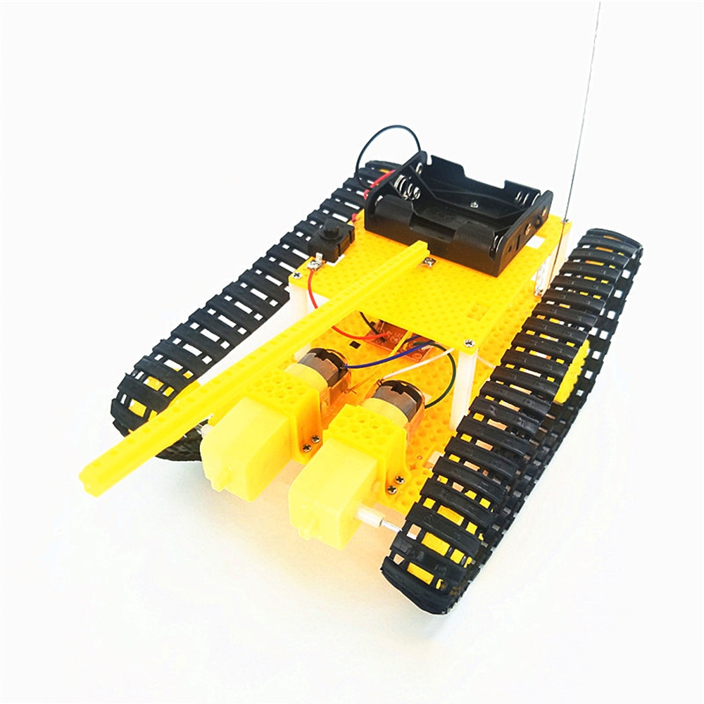 DIY RC Robot Tank STEAM Assembled Robot Toy Kit