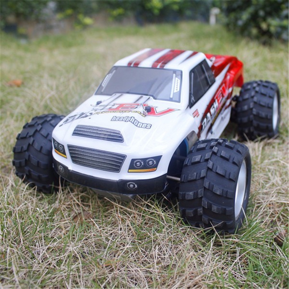 WLtoys A979B with Two Batteries 1/18 2.4G 4WD Monster Truck RC Car 70km/h RTR Model