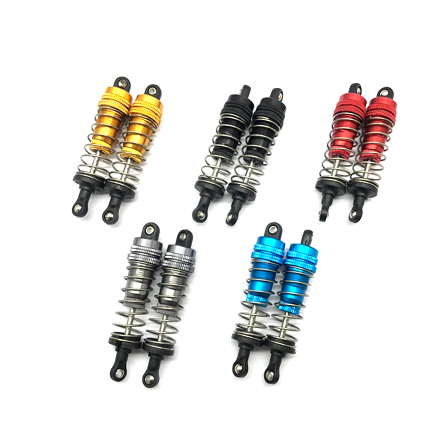 2PC Metal Shock Damper For Wltoys 144001 1/14 4WD High Speed Racing RC Car Vehicle Models Parts