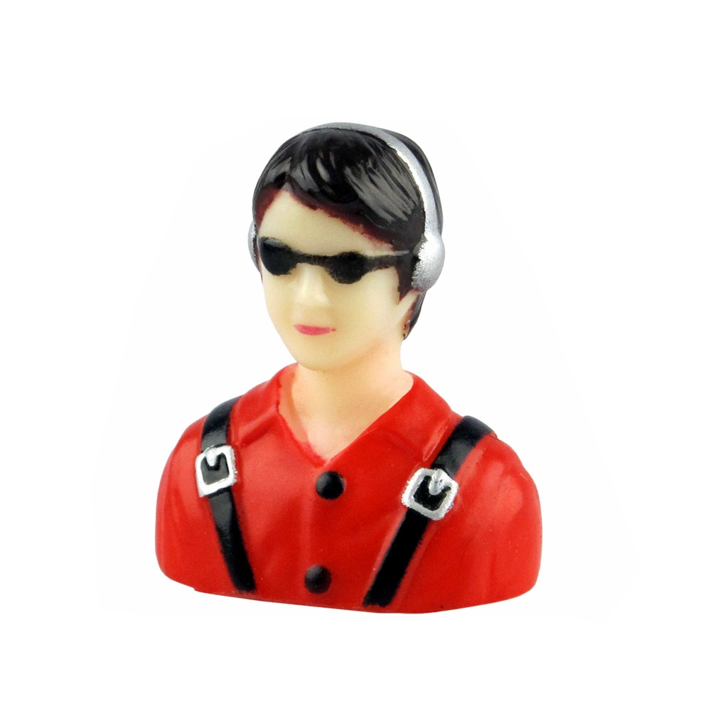 Doll Driver Jet Aircraft Pilot Model Spare Part for RC Airplane Model
