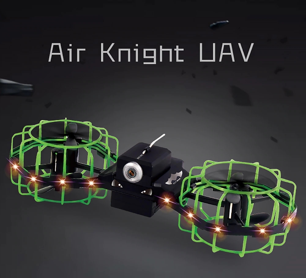 XMR/C M3 Air Knight Mini With 2MP Camera 8 Mins Flight Time Sensing RC Drone Quadcopter