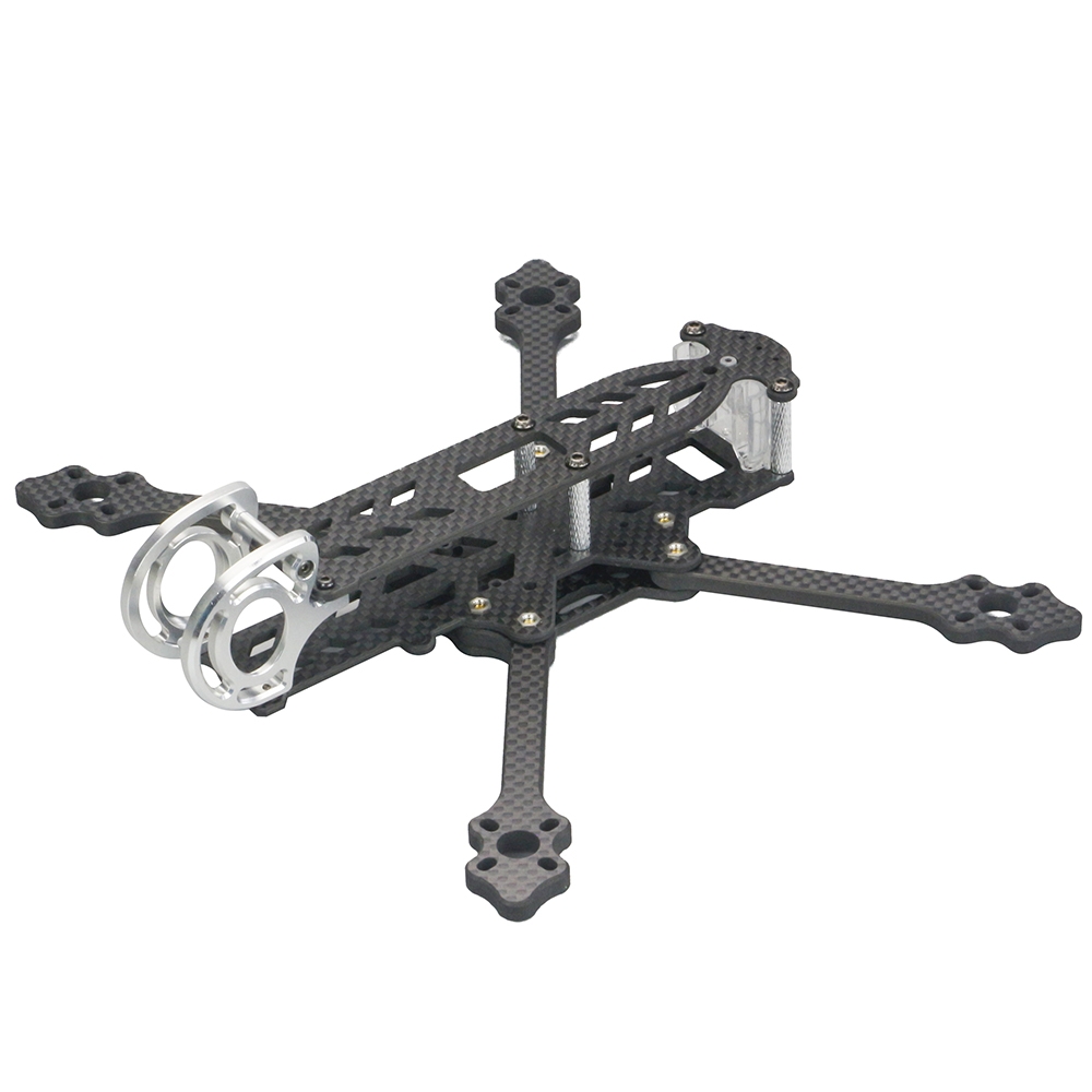 LDARC DJ220 5 Inch 220mm Wheelbase 5mm Arm Carbon Fiber Frame Kit compatible DJI FPV Air Unit for RC Drone FPV Racing