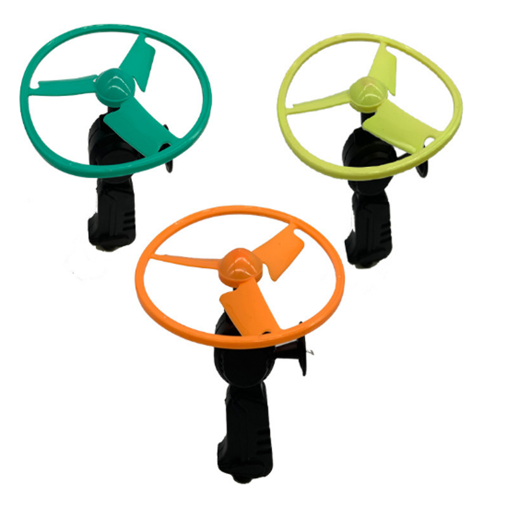 Pull The Small Frisbee Flying Frisbee Three-color Models Random Delivery Children's Educational Toys - Photo: 1