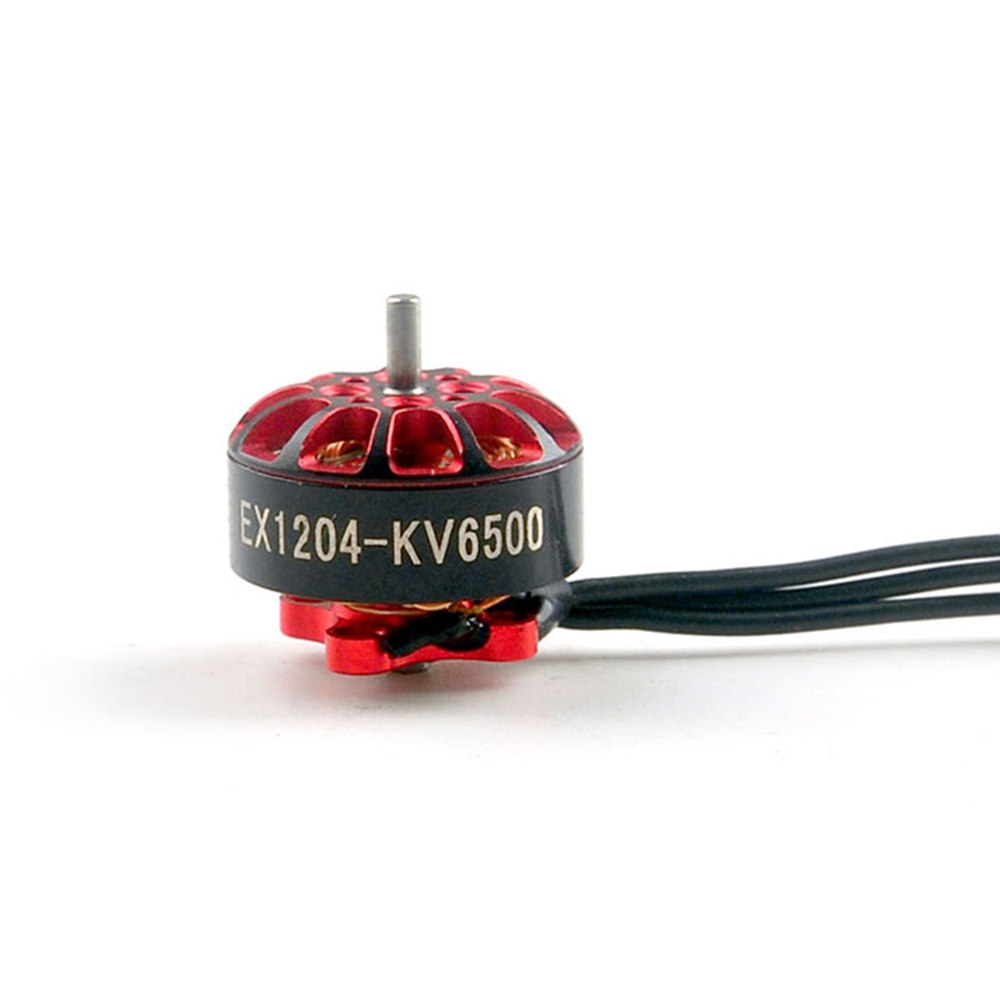 Happymodel EX1204 1204 6500KV 2-3S Brushless Motor 2 CW & 2 CCW w/ 60mm Wire & Connector for 3 Inch Micro RC Drone FPV Racing